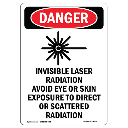 Invisible Laser Radiation Avoid Eye Exposure