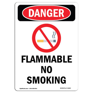 Flammable No Smoking