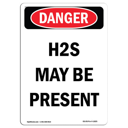 H2S May Be Present