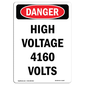 High Voltage 4160 Volts