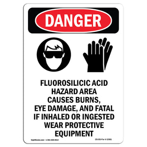 Fluorosilicic Acid Wear Protective Equip