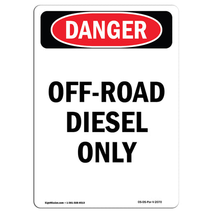 Off-Road Diesel Only