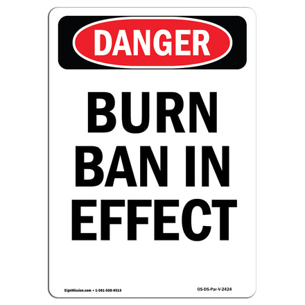Burn Ban In Effect