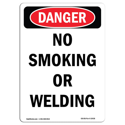 No Smoking Or Welding