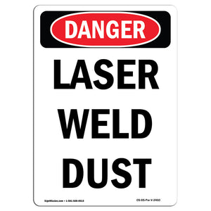 Laser Weld Dust