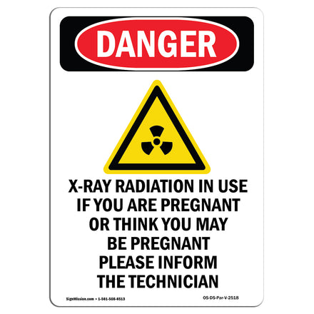 X-Ray In Use If You Are Pregnant