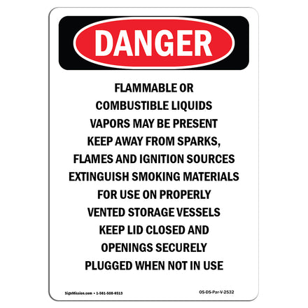 Flammable Or Combustible Liquids Vapors