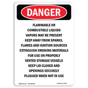 Flammable Or Combustible Liquids Vapors