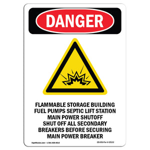 Flammable Storage Building Fuel