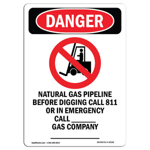 Natural Gas Pipeline Before