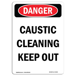 Caustic Cleaning Keep Out