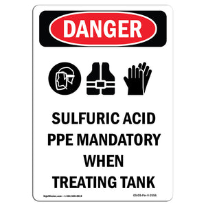 Sulfuric Acid PPE Mandatory