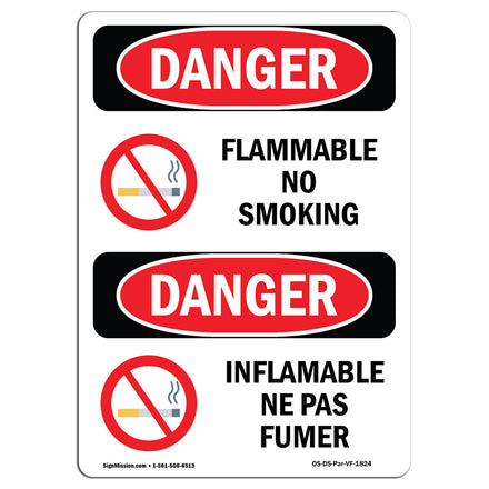 Flammable No Smoking