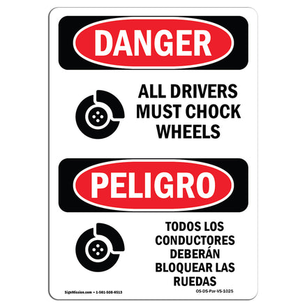 All Drivers Must Chock Wheels