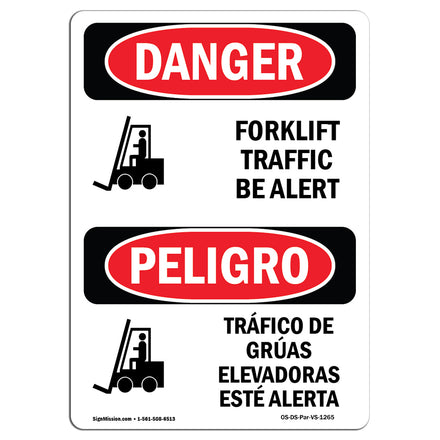 Forklift Traffic Be Alert