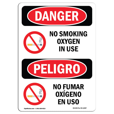 No Smoking Oxygen In Use