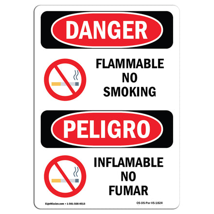 Flammable No Smoking