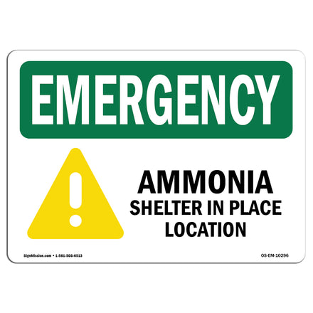 Ammonia Shelter In With Symbol