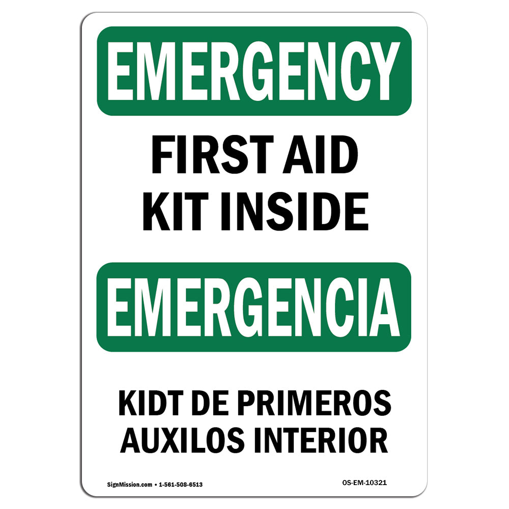 First Aid Kit Inside