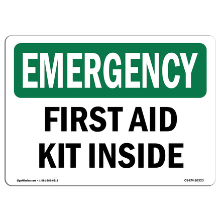 First Aid Kit Inside