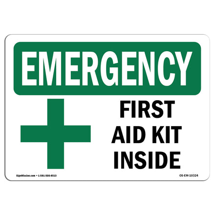 First Aid Kit Inside Spanish