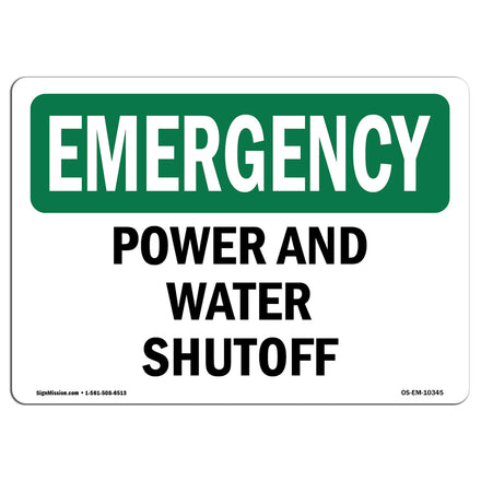 Power And Water Shutoff