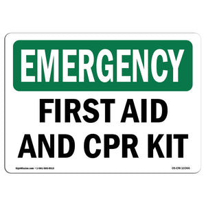 First Aid And CPR Kit