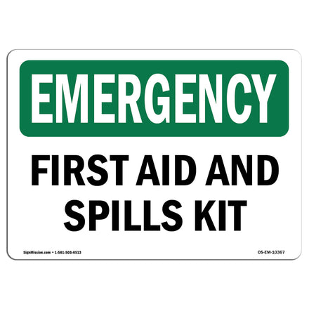 First Aid And Spills Kit