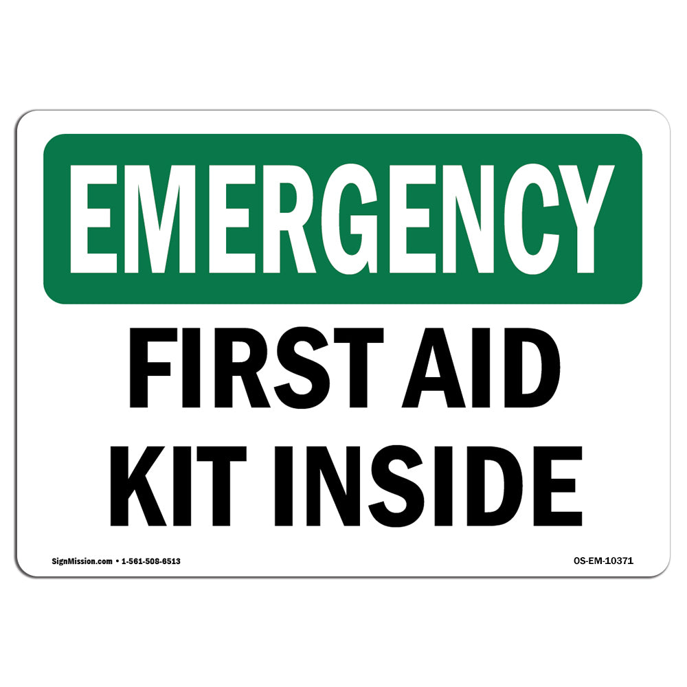 First Aid Kit Inside