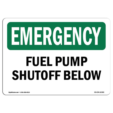 Fuel Pump Shutoff Below