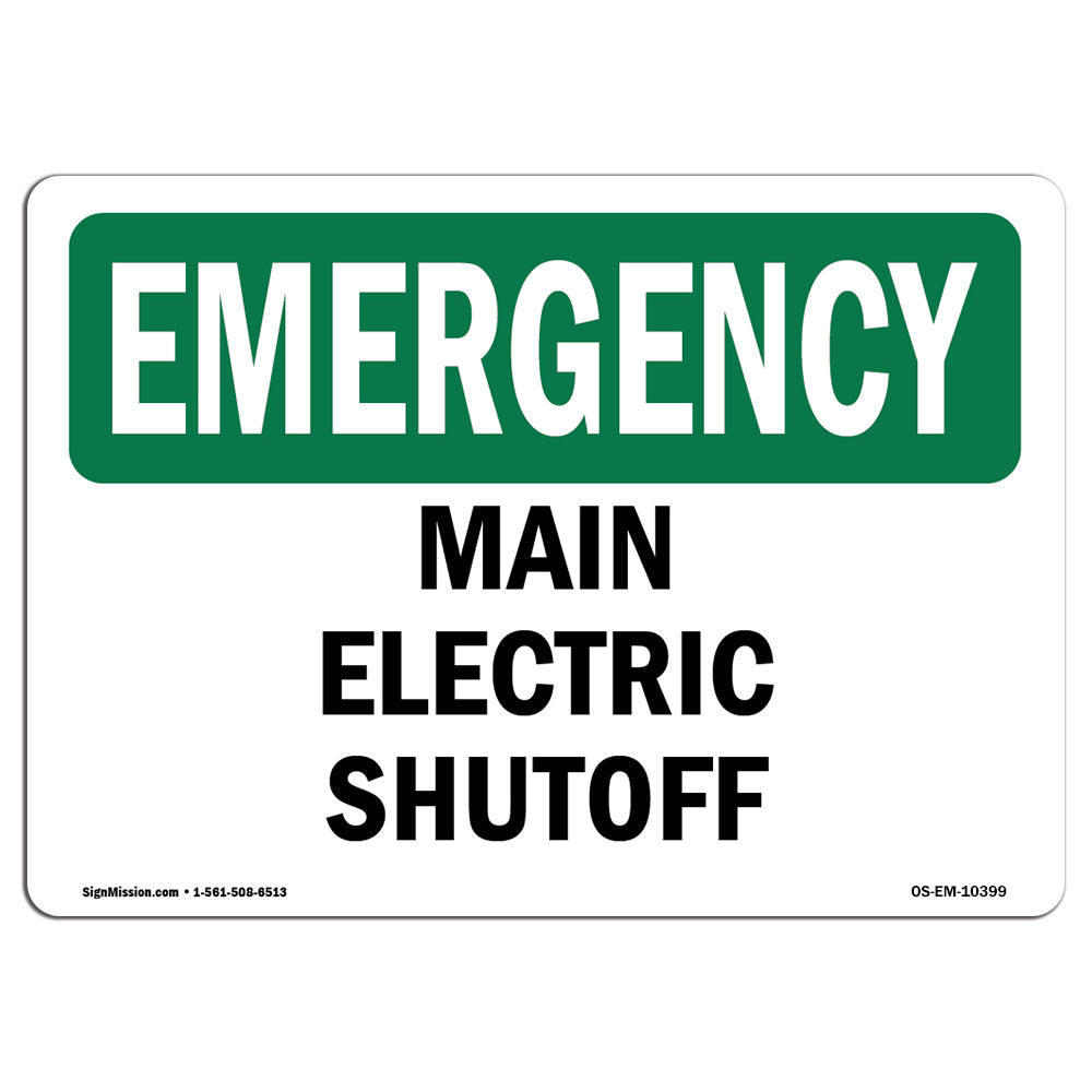 Main Electric Shutoff
