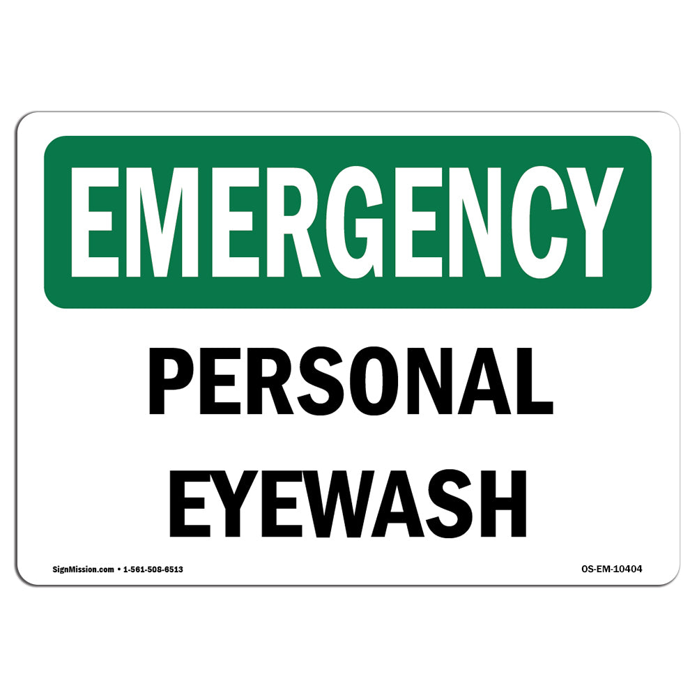 Personal Eye Wash