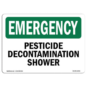Pesticide Decontamination Shower