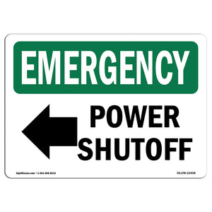 Power Shutoff [Left Arrow] With Symbol