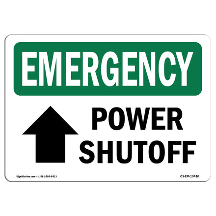 Power Shutoff [Up Arrow] With Symbol