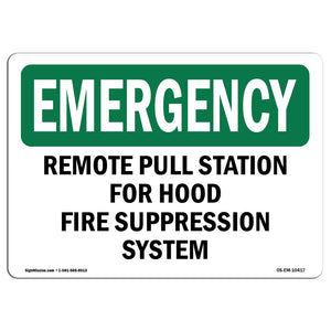 Remote Pull Station For Hood Fire Suppression