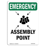 Assembly Point With Symbol