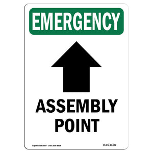 Assembly Point [Up Arrow] With Symbol