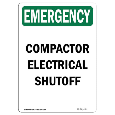 Compactor Electrical Shutoff
