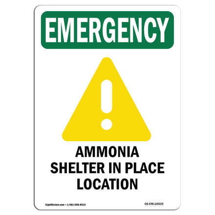 Ammonia Shelter In With Symbol