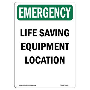 Life Saving Equipment Location