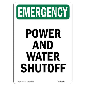 Power And Water Shutoff