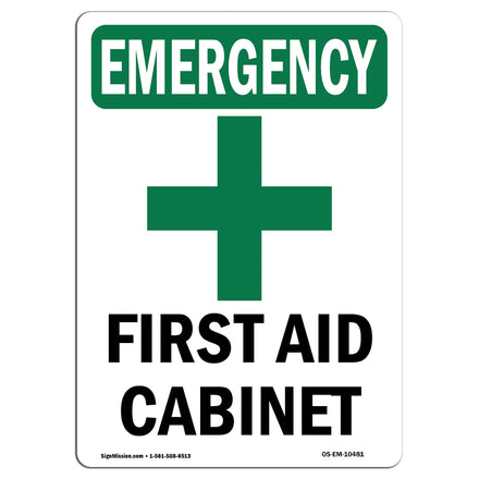 First Aid Cabinet With Symbol