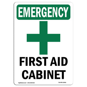 First Aid Cabinet With Symbol
