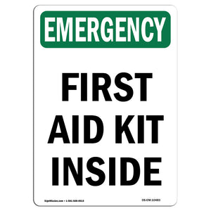 First Aid Kit Inside