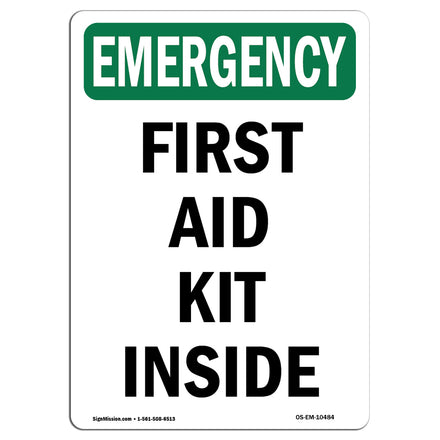 First Aid Kit Inside