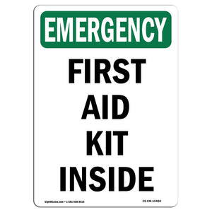 First Aid Kit Inside