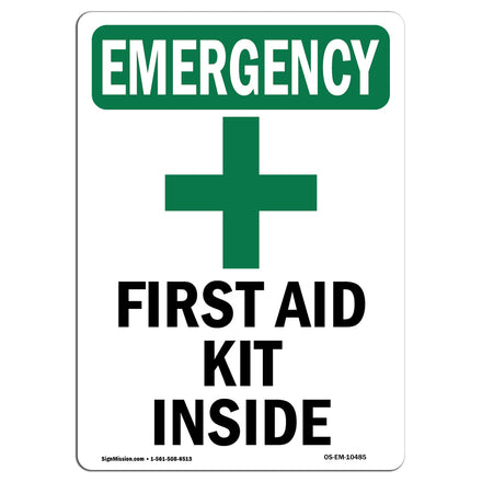 First Aid Kit Inside Spanish