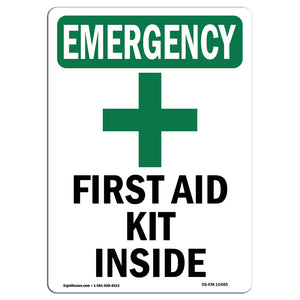 First Aid Kit Inside Spanish