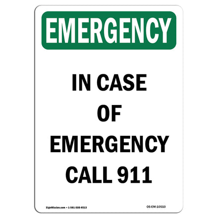 In Case Of Call 911